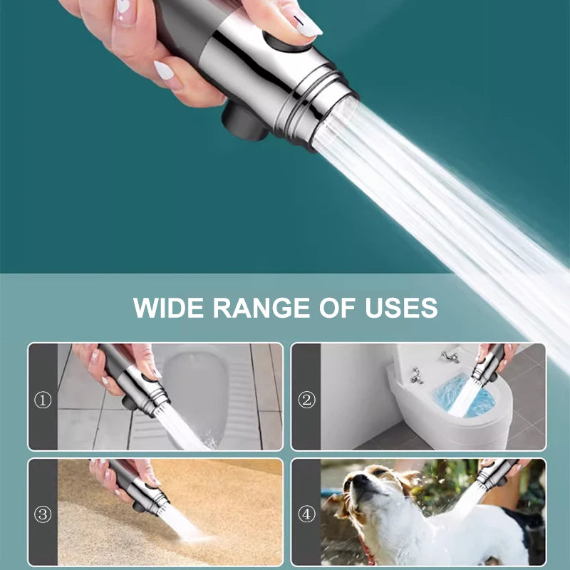 4 Modes Shower Head High Pressure Shower Head with Shower Filter Massage Showerhead Water Saving Shower Heads Bathroom Accessory